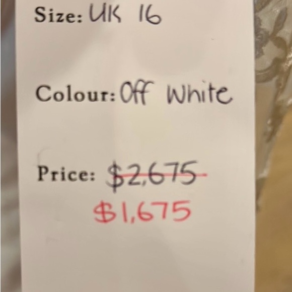 NWT Kei-Leigh Couture Wedding Dress- Discontinued size 12 - Picture 13 of 13